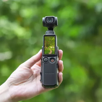 SUNNYLIFE Side Expansion Mount, skirtas DJI Osmo Pocket 3 – suderinamas su GoPro – juodas