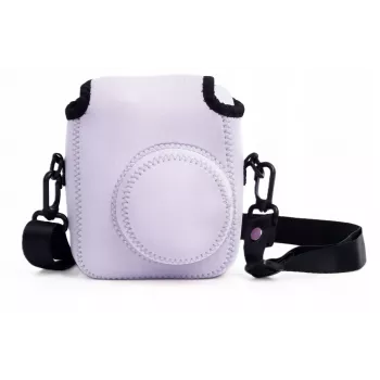LOVEINSTANT Soft Neoprene Protective Case, skirta Fujifilm Instax Mini 12 – violetinė