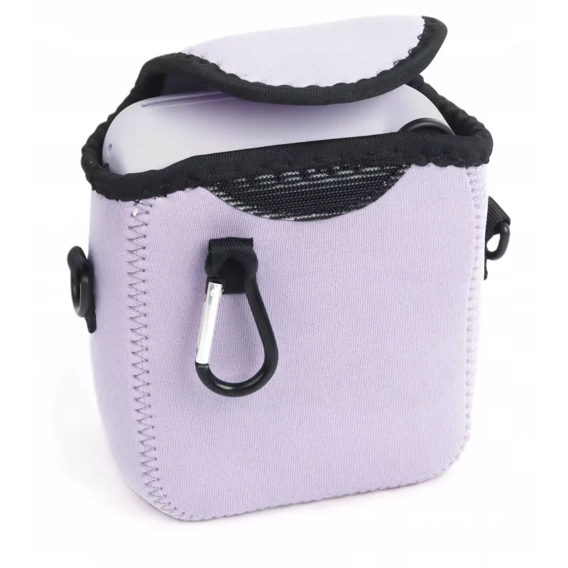 LOVEINSTANT Soft Neoprene Protective Case, skirta Fujifilm Instax Mini 12 – violetinė