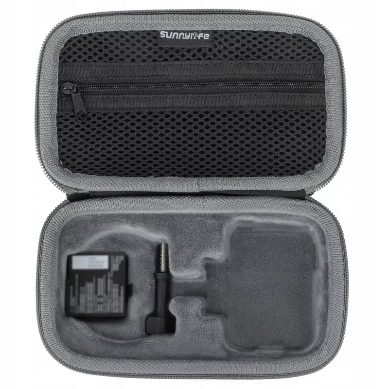 SUNNYLIFE Hard Shell Carrying Case, skirta „Insta360 Ace / Ace Pro“ – juoda