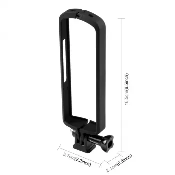 PULUZ Frame Mount Protective Cage, skirta Ricoh Theta SC2 – juoda