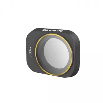 SUNNYLIFE UV MC filtras, skirtas DJI Mini 3 Pro dronui – ultravioletinis daugiasluoksnis objektyvo apsauginis filtras