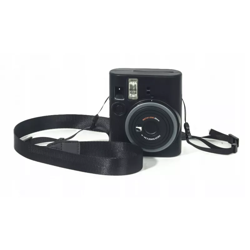 LOVEINSTANT Silikoninis apsauginis dėklas, skirtas Fujifilm Instax Mini 41 fotoaparatui – juodas
