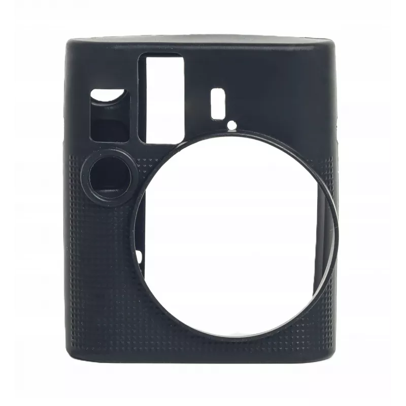 LOVEINSTANT Silikoninis apsauginis dėklas, skirtas Fujifilm Instax Mini 41 fotoaparatui – juodas