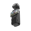 PULUZ Apsauginis silikoninis dėklas su objektyvo ir ekrano dangteliais, skirtas DJI Osmo Pocket 3, juodas (PU894B)