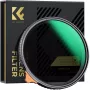 K&F Concept kintamo tankio ND filtras ND2-ND32 82mm True Color MRC Nano X