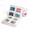 LOVEINSTANT fotoalbumas 288 nuotraukoms Fuji Instax Canon Xiaomi Polaroid HP Kodak Zink / viršelis su langu / mėlyna
