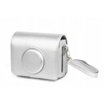 LOVEINSTANT Dėklas / Apsauginis Maišelis Fujifilm Instax Mini Evo / Sidabrinis