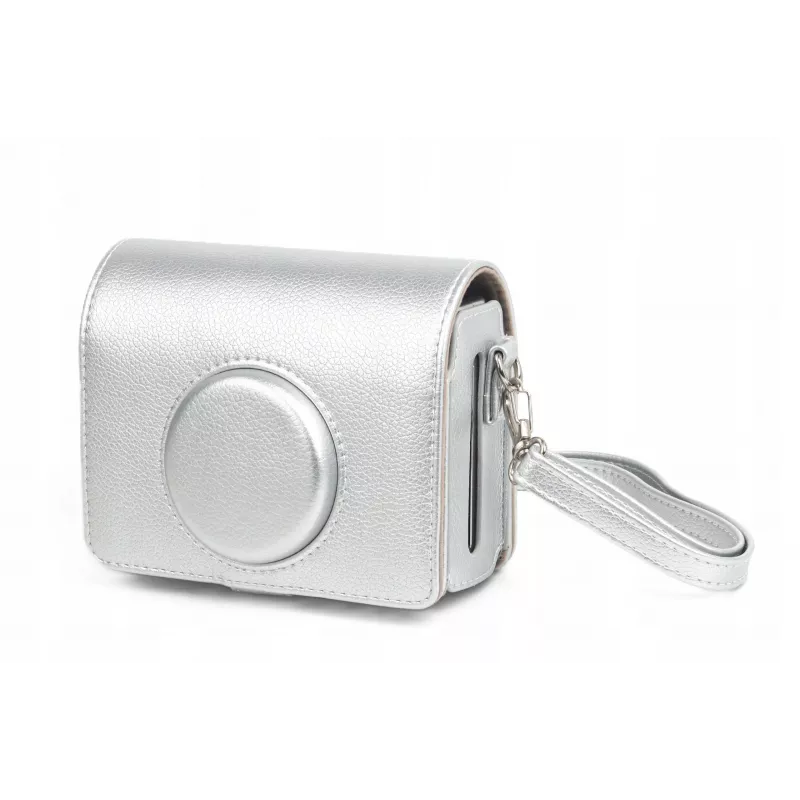 LOVEINSTANT Dėklas / Apsauginis Maišelis Fujifilm Instax Mini Evo / Sidabrinis