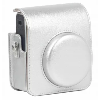 LOVEINSTANT Dėklas Fujifilm Instax Mini 40 – Sidabrinis