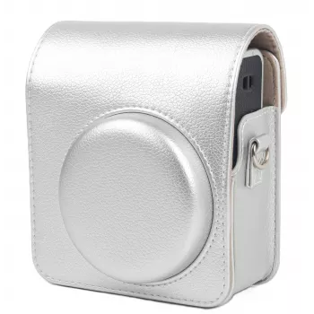 LOVEINSTANT Dėklas Fujifilm Instax Mini 40 – Sidabrinis