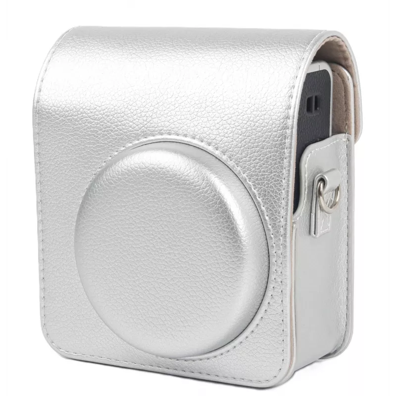 LOVEINSTANT Dėklas Fujifilm Instax Mini 40 – Sidabrinis