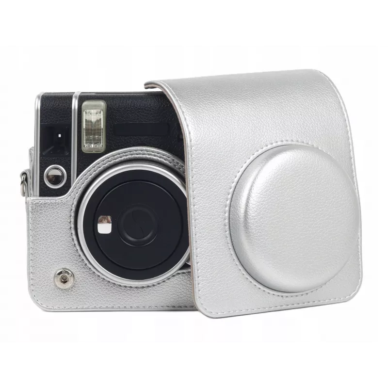 LOVEINSTANT Dėklas Fujifilm Instax Mini 40 – Sidabrinis