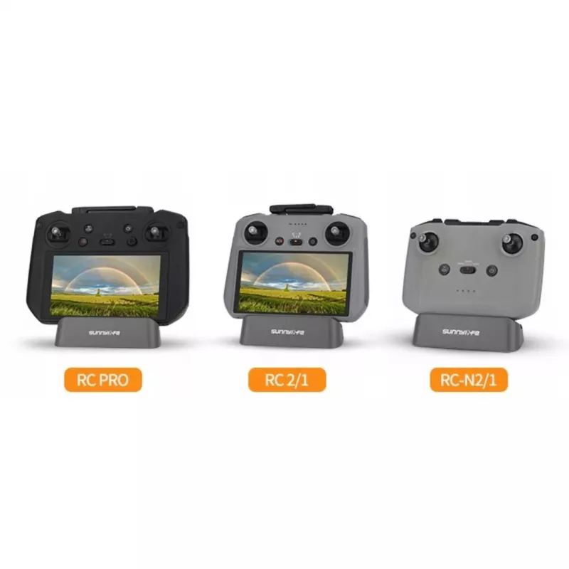 SUNNYLIFE Stovas, skirtas DJI RC 2 / RC 1 / RC-N2 / RC-N1 / RC Pro nuotolinio valdymo pultui - Pilka