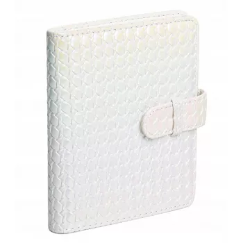 LOVEINSTANT 2-in-1 Kit: Protective Case for Fujifilm Instax Mini 12 + Photo Album for 64 Photos / White