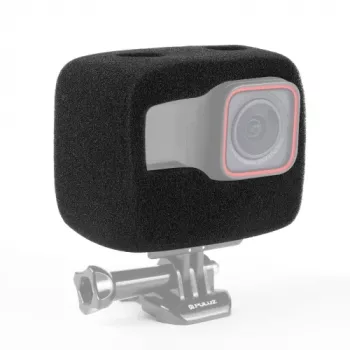 PULUZ Vėjui Atsparus Putų Dangtelis, skirta Insta360 Ace Pro / Insta360 Ace (Juoda)