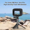 PULUZ Vėjui Atsparus Putų Dangtelis, skirta Insta360 Ace Pro / Insta360 Ace (Juoda)