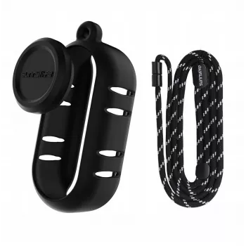 SUNNYLIFE Silicone Protective Case with Lens Cap for Insta360 Go 3s - Black