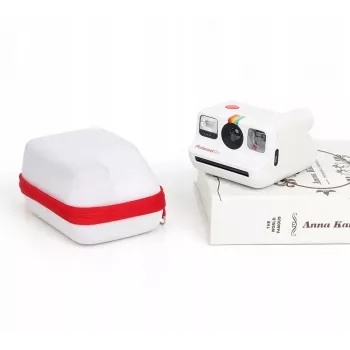 LOVEINSTANT Hard Shell Case for Polaroid Go Camera - White