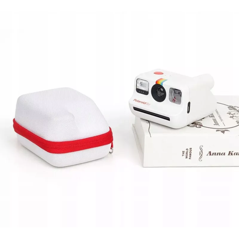 LOVEINSTANT Hard Shell Case for Polaroid Go Camera - White