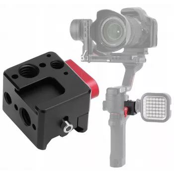 SUNNYLIFE Mount Adapter 1/4 inch 3/8 inch ISO for DJI Ronin RS3 / RS3 Pro / RS2 / RSC2