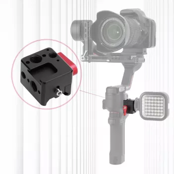 SUNNYLIFE Mount Adapter 1/4 inch 3/8 inch ISO for DJI Ronin RS3 / RS3 Pro / RS2 / RSC2