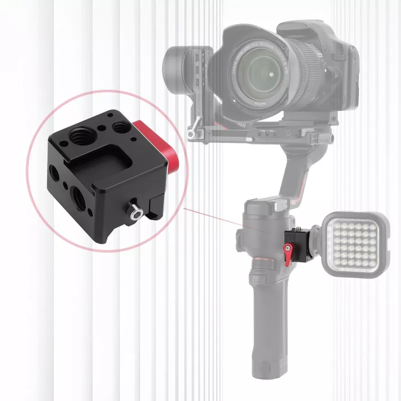 SUNNYLIFE Mount Adapter 1/4 inch 3/8 inch ISO for DJI Ronin RS3 / RS3 Pro / RS2 / RSC2