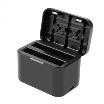 PULUZ USB dvigubas akumuliatorių kroviklis, skirtas „Insta360 X4“ – PU999B