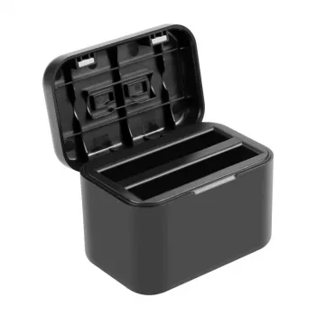 PULUZ USB dvigubas akumuliatorių kroviklis, skirtas „Insta360 X4“ – PU999B