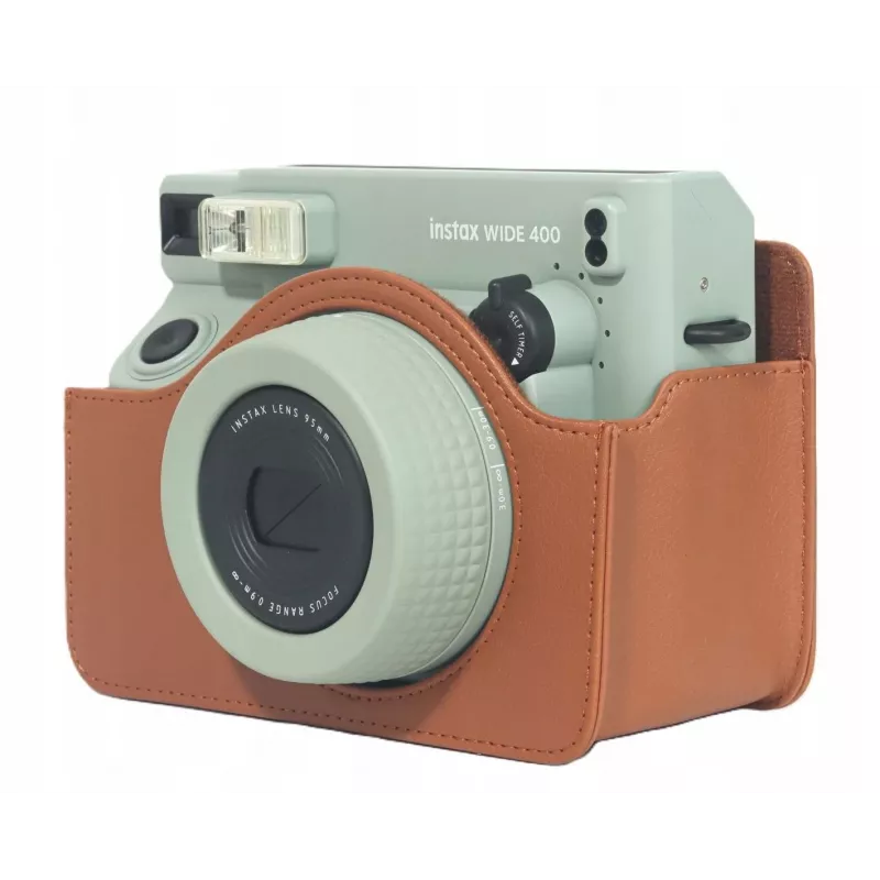 LOVEINSTANT Apsauginis dėklas Fujifilm Instax Wide 400 - Ruda