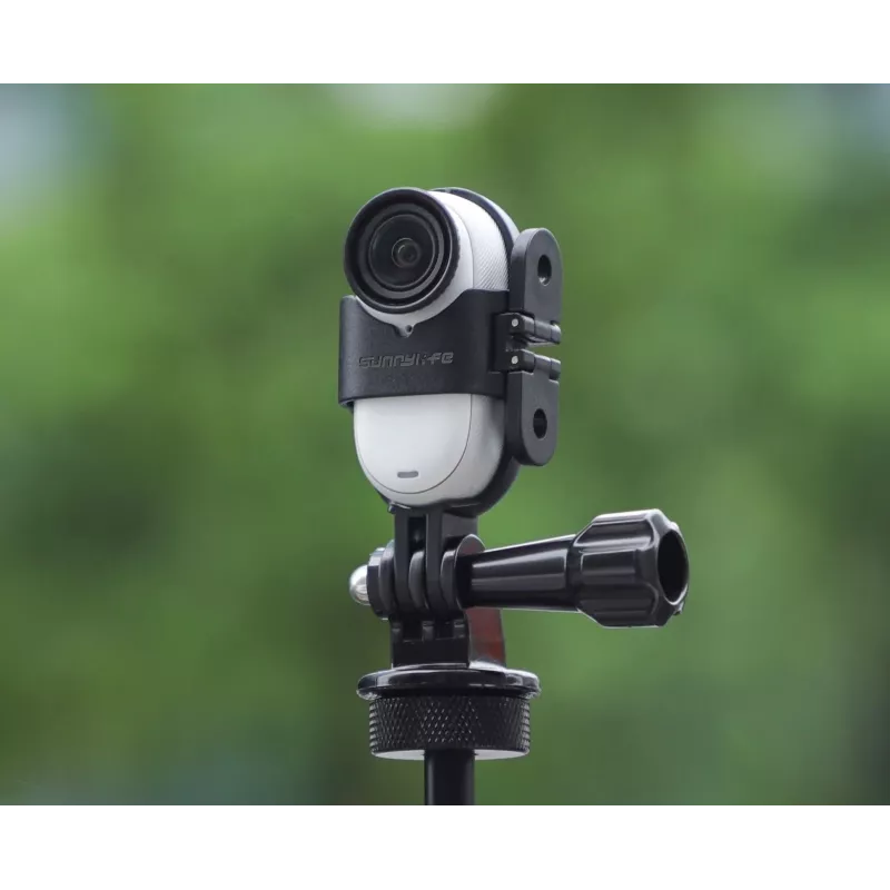 SUNNYLIFE Protective Frame & Mount Housing for Insta360 GO 3 / GO 3S - Black