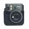 LOVEINSTANT Dėklas Fujifilm Instax Mini 41 – Juoda PU Oda su Petnešėle