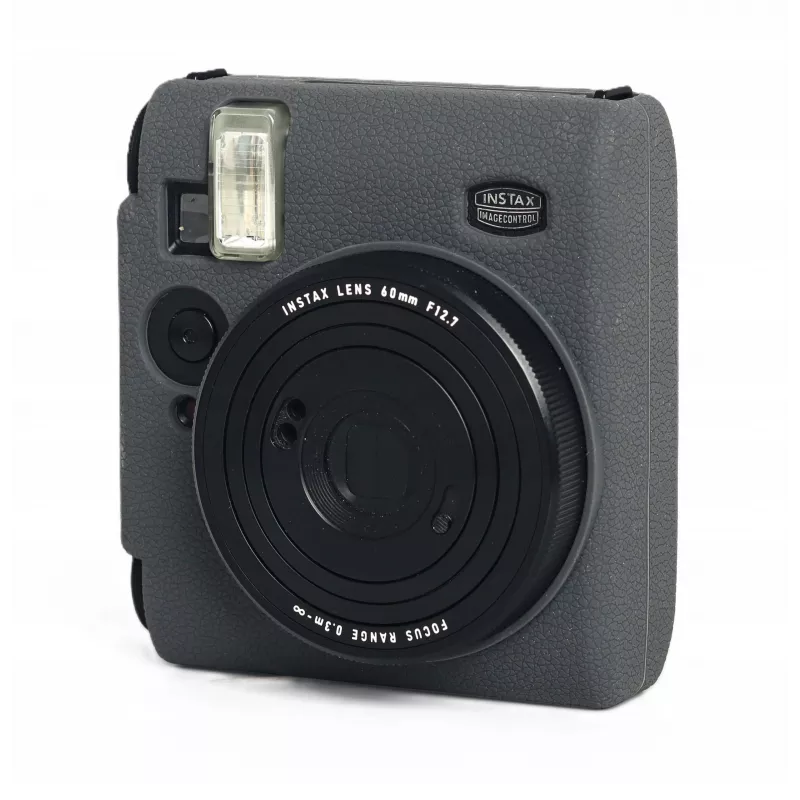 LOVEINSTANT Silikoninis apsauginis dėklas, skirtas Fujifilm Instax Mini 99 - Pilka