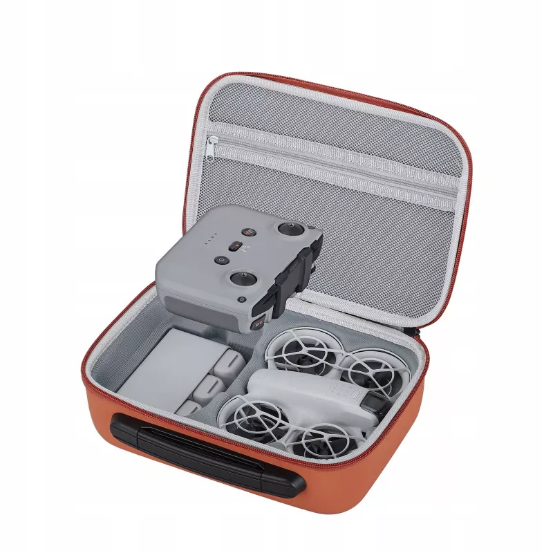 SUNNYLIFE Nešiojimo dėklas, skirtas DJI Neo, valdikliui ir priedams – oranžinis / NE-B864