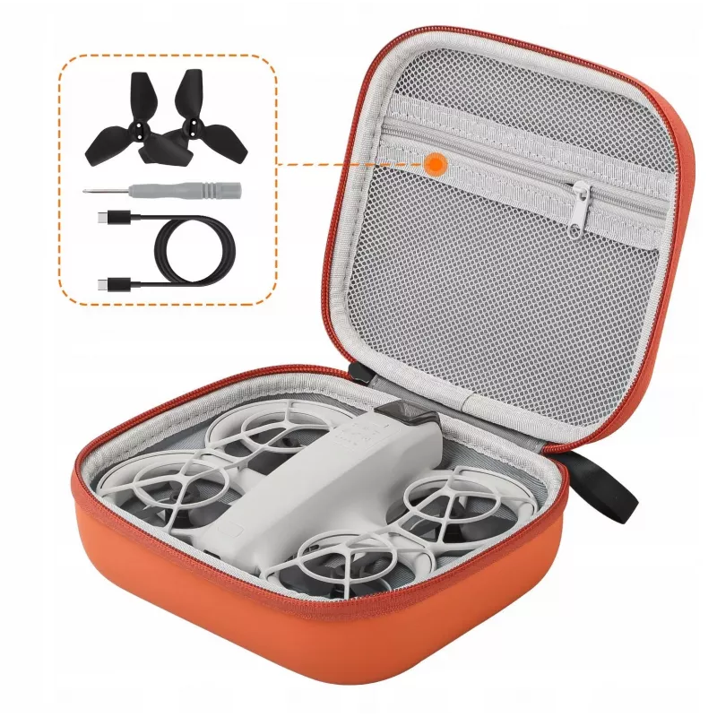 Sunnylife nešiojimo dėklas DJI Neo, oranžinis, NE-B862