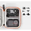 SUNNYLIFE apsauginis dėklas DJI Osmo Action 3, 4, 5 Pro – kietas EVA korpusas, atsparus smūgiams, juodas
