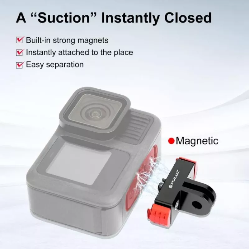 PULUZ Magnetinis greito atleidimo laikiklis, skirtas GoPro Hero 13 Black / PU712R