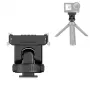 PULUZ greito atjungimo laikiklio adapteris 1/4 inch sriegiu ir šaltojo bato jungtimi, skirtas DJI Osmo Action 3/4/5 Pro PU727B