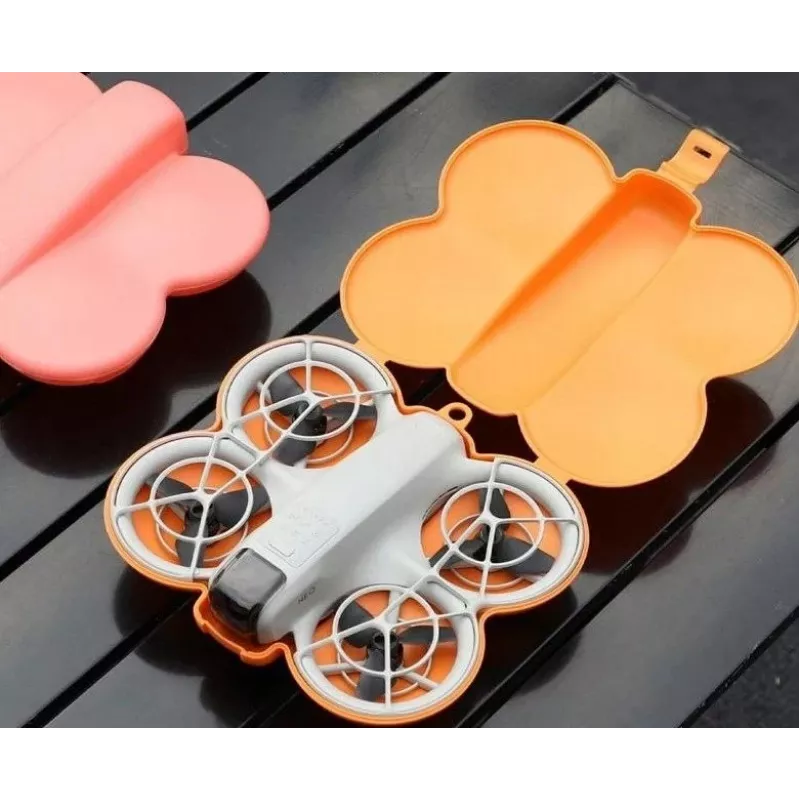 SUNNYLIFE Hard Shell Carrying Case for DJI Neo / SN908 Drone - Black EVA Protective Storage Bag