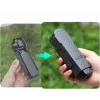 Sunnylife K933 apsauginis dėklas su atvartu ir dirželiais, skirtas DJI Osmo Pocket 3