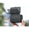 SUNNYLIFE Frame Mount + Lens Cover, skirtas DJI Osmo Action 5 Pro / 4 / 3 - Juoda