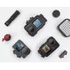 SUNNYLIFE Adapter Mount for DJI Osmo Action 5 Pro / 5 / 4 / 3 - ISO Hot Shoe - Black