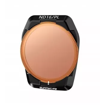 SUNNYLIFE Hybrid Filter 2in1 Polarizing PL + Gray ND16, skirtas DJI Air 3S / 3 + dėklas Fi923-16p