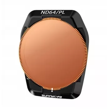 SUNNYLIFE Hybrid 2in1 Polarizing PL + Gray ND64 Filter for DJI Air 3S / 3 + Case Fi923-64p