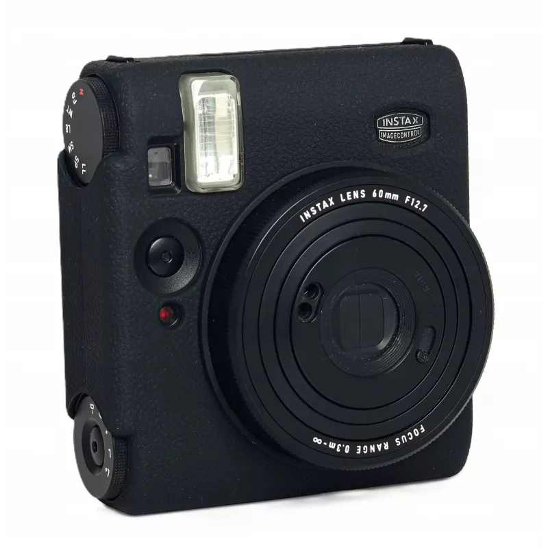 LOVEINSTANT Silicone Protective Case for Fujifilm Instax Mini 99 Camera - Black