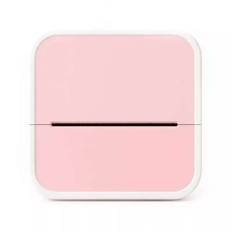 LOVEINSTANT S1 Bluetooth terminis spausdintuvas nuotraukoms, lipdukams, užrašams, etiketėms, 53 mm, 203 dpi, rožinis