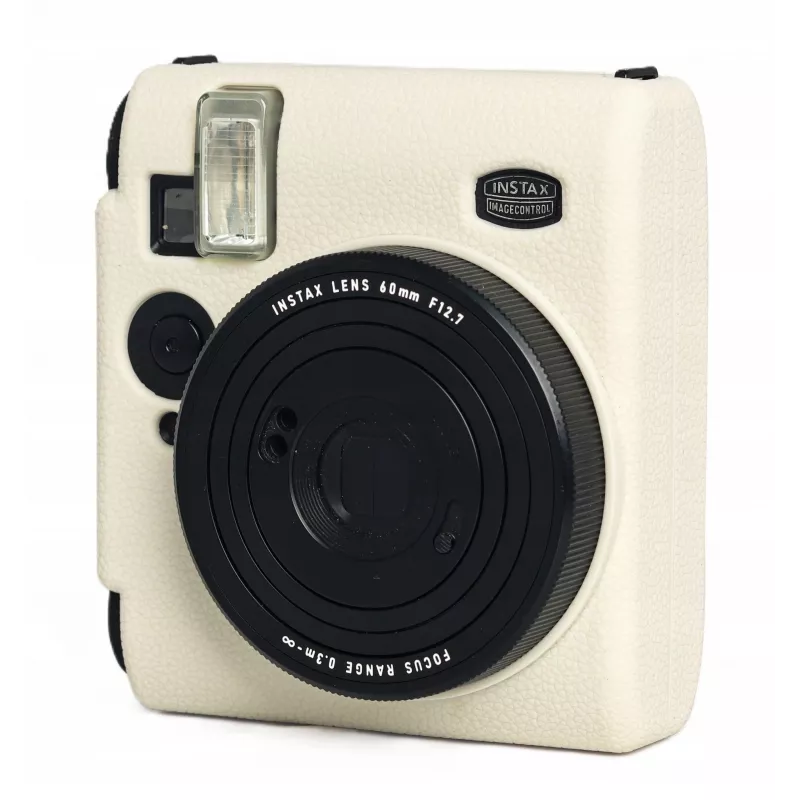 LOVEINSTANT Silicone Protective Case for Fujifilm Instax Mini 99 - White