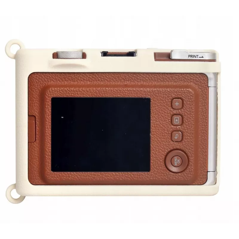 LOVEINSTANT Silicone Case for Fujifilm Instax Mini Evo - White