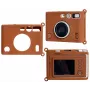 LOVEINSTANT Silicone Protective Case for Fujifilm Instax Mini Evo - Brown