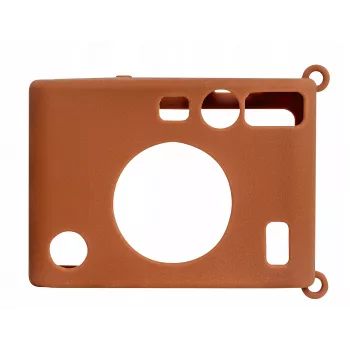 LOVEINSTANT Silicone Protective Case for Fujifilm Instax Mini Evo - Brown